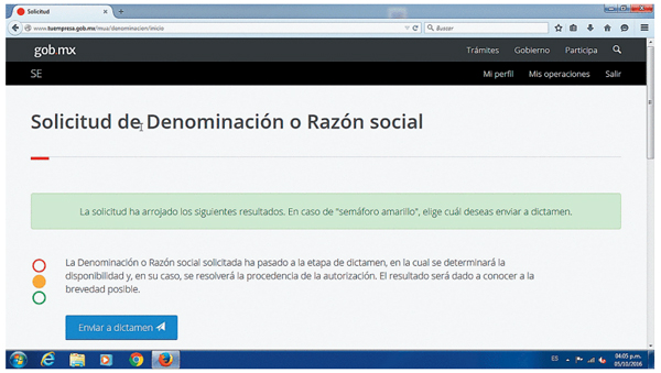 Tramite de Autorización de uso de denominación o razón social - CONADEIP