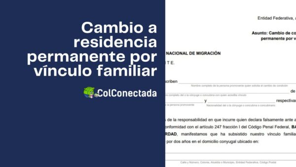 Cambio De Condicion Por Vinculo Familiar