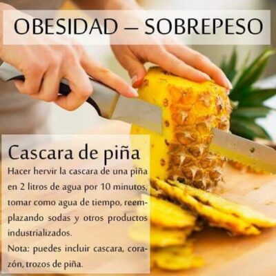 Qué beneficios tiene la cáscara de piña hervida - CONADEIP